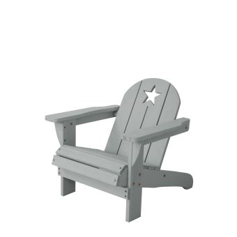 Fauteuil De Jardin Pour Enfant Douceur Bois Gris Galet
