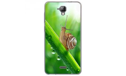 Coque souple pour Altice S40 avec impression Motifs escargot sur une tige