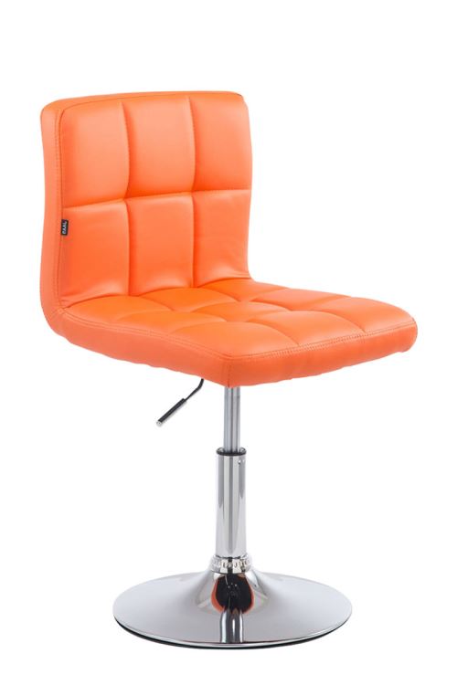 Chaise lounge Palma V2 similicuir - Siège Orange