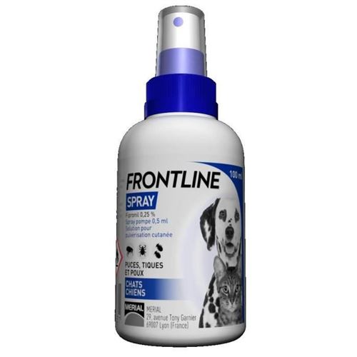 FRONTLINE Spray antiparasitaire - 100 ml