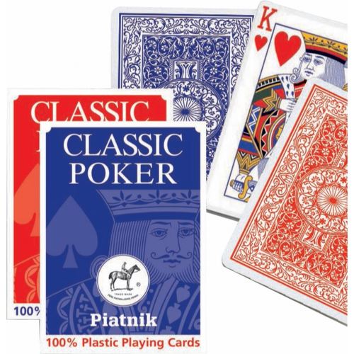 Jeu de 52 cartes : , Classic Poker Rouge