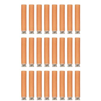 Quesuc 60 Pièces Balle Nerf Fléchettes En Mousse Elite À Tête Plate, Accessoires Pour Série Nerf N-Strike, Pour Enfants, Extérieur Et Famille
