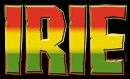 Licences Produits Generic Reggae and Rasta Irie Sticker