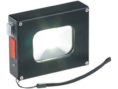 Projecteur à LED COB 370 lm / 10 W et batterie d'appoint 4000 mAh 2 en 1