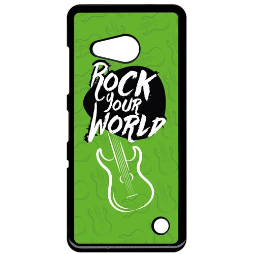 Coque Microsoft Lumia 550 Rock Your World Fond Vert