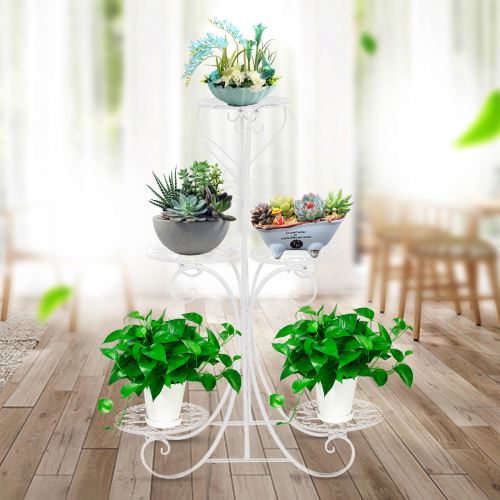 Vêtements pliants à 3 niveaux séchant le support de l'airer intérieur extérieur