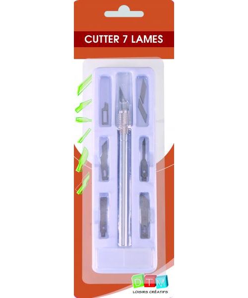Cutter scrapbooking 7 lames