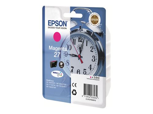 Epson 27 - magenta - originale - cartouche d'encre