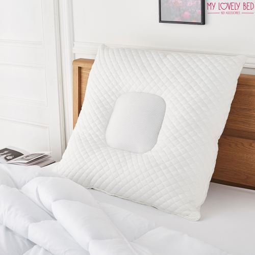 Mylovelybed - oreiller multi-zone 65x65cm – respirant et ergonomique – confort ferme – excellent maintien des cervicales - qualité hôtellerie
