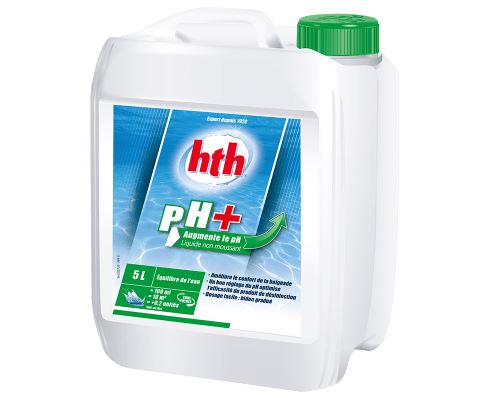 HTH pH Plus - pH Plus liquide 5L