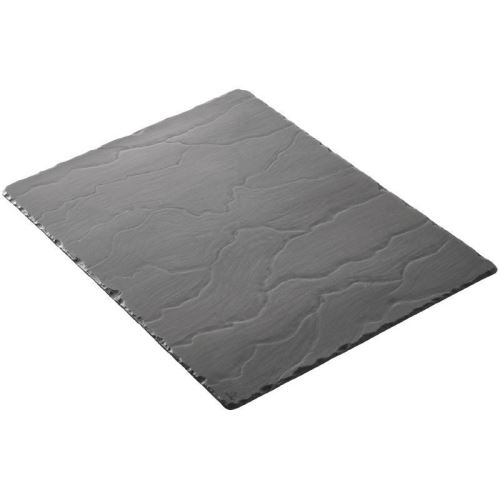 Plateaux rectangulaires basalt 400 x 300mm revol