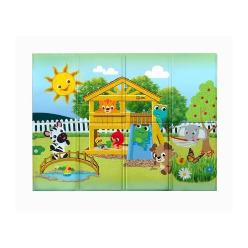 BABY EINSTEIN Tapis d'éveil enroulable Anytime Playground -119,38 x 88,9 cm - Multicolore