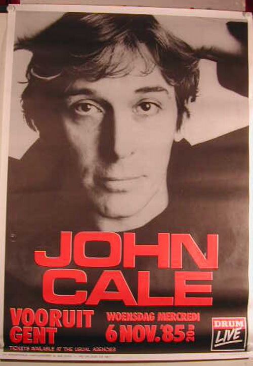 John CALE - 61x86 cm - AFFICHE / POSTER