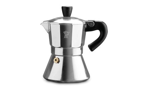 PEZZETTI BELLEXPRESS Cafetière en aluminium-1 Tasse centimeters gris