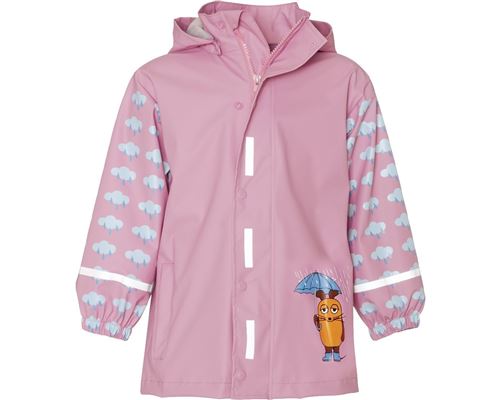 Playshoes imperméable souris & éléphant fille rose