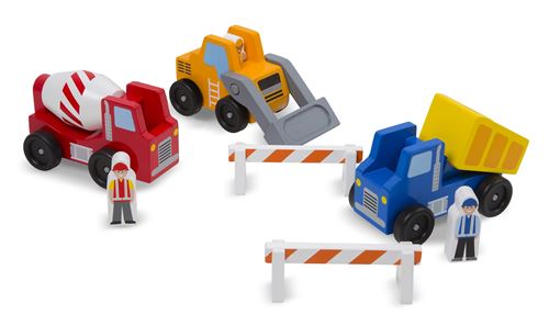 Melissa & Doug ensemble de travaux routiers 7 pièces
