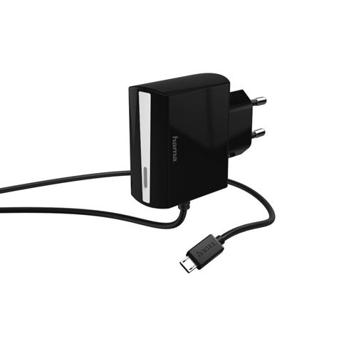 Hama Chargeur Micro-USB 1.2 A Noir