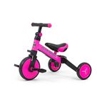 Milly Mally Optimus 3-in-1 - Loopfiets - Jongens en meisjes - Roze