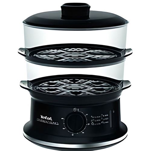 Tefal Convenient Series Vc1401 - Cuiseur Vapeur - 6 Litres - 900 Watt - Noir