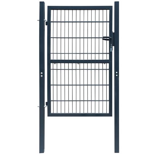 Portillon Acier 103x250 cm Anthracite