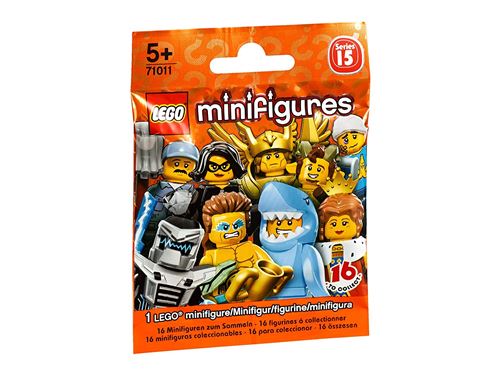 Lego Minifigures – 71011 – Série 15 – Sachet Mystère 1 Mini Figurine – Modèle Aléatoire