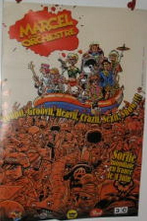 Marcel et son orchestre - 80x120 cm - AFFICHE / POSTER