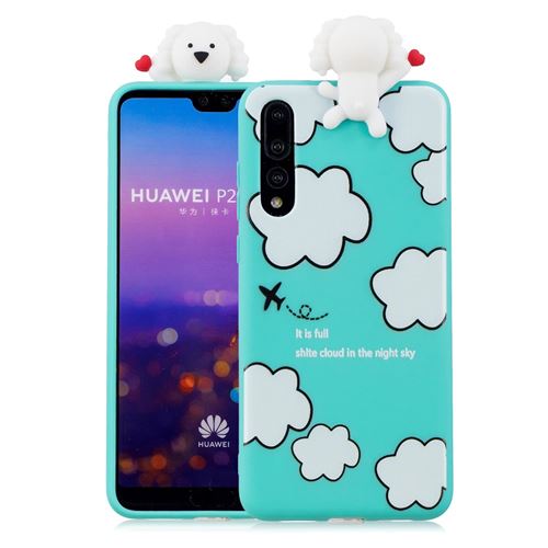 Coque en TPU cloud poupée 3d pour Huawei P20 Pro