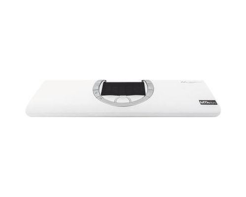 Souris sans fil bakkerelkhuizen mousetrapper flexible ergonomique, repose-poignet blanc bnemstfw