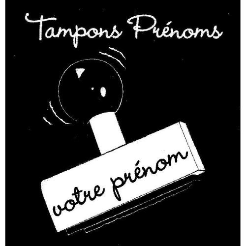 Tampon Personnalisé Prénom + Photo