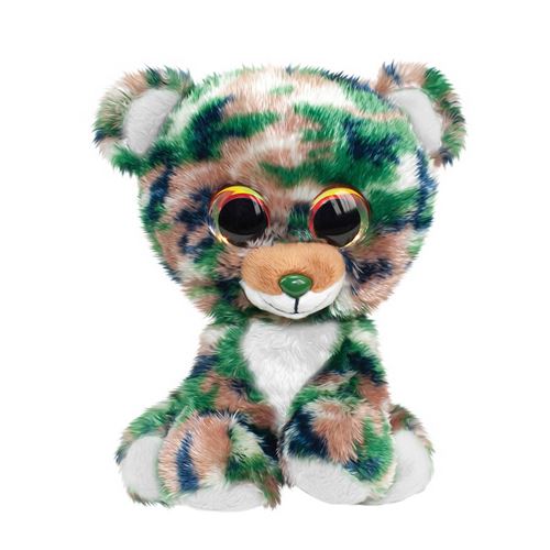Lumo Stars peluche Lumo Ourson Camo vert brun 15 cm