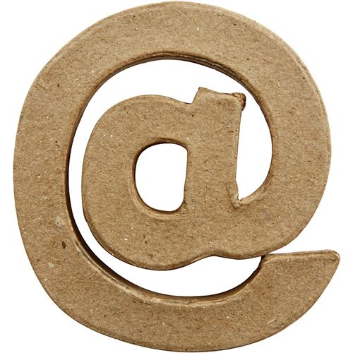 Creative symbole @ paper-mâché 10 cm