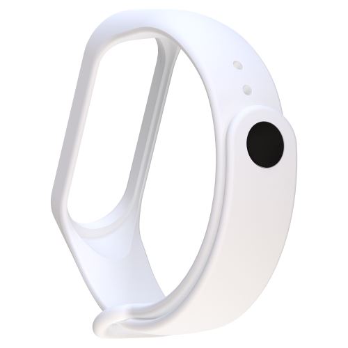 Bracelet en silicone pour Xiaomi Mi Band 3 - Blanc