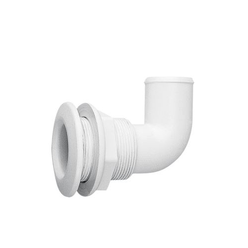 Passe-coque coudé Ø intérieur 19mm