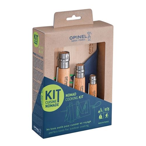 Kit cuisine nomade 3 couteaux