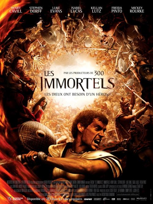Les Immortels AFFICHE CINEMA ORIGINALE