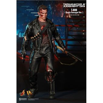 Figurine Hot Toys DX13 - Terminator 2 : Judgment Day - T800 Battle