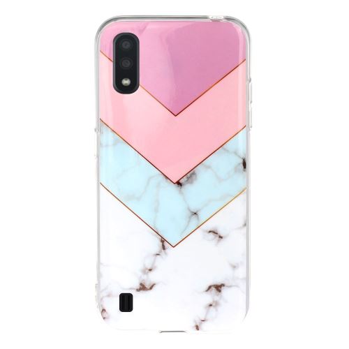 Coque en TPU motif de marbre imd style E pour votre Samsung Galaxy A01