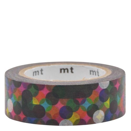 Ruban adhésif - Masking tape - Pois multicolores