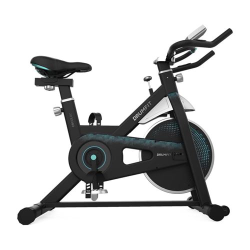 Non Communiqué Noir Cecotec Vélo Indoor Drumfit Indoor 13000 Delphes Volant D'inertie De 13 Kg, Résistance Manuelle, Guidon Et Selle De Sport, Écran Lcd, Capteur De Fréquence Cardiaque Et Calapies