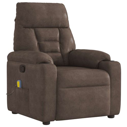 Vidaxl Marron Fauteuil Inclinable De Massage - Image 2