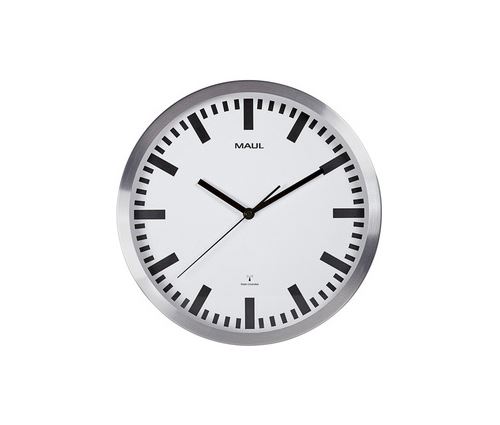 MAUL Horloge murale/horloge radio MAULpilot, diamètre: 300mm