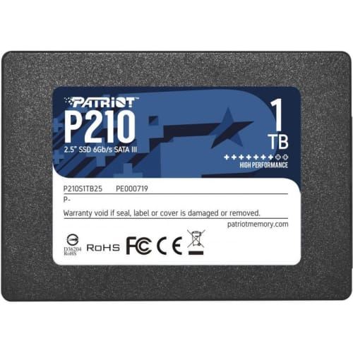 Patriot P210S1TB25 1To SSD SATA