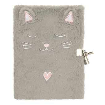 Journal Intime Peluche Chat - Draeger Paris