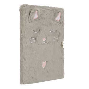 Journal Intime Peluche Chat - Draeger Paris