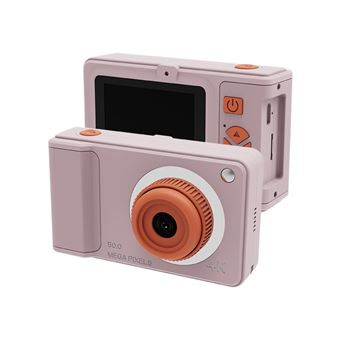Dpofirs Mini Appareil Photo Numérique 1080P Au Pouce – Caméra Rétro Ultra-Compact Avec Flash, Carte Mémoire Et Dragonne