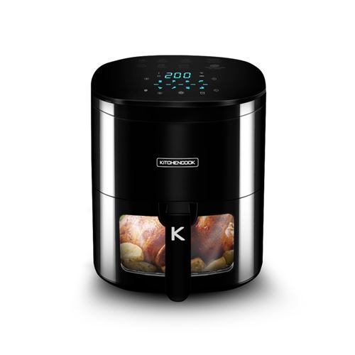 Friteuse Sans Huile 6.5l - 8 Programmes Airmed6_w De Kitchencook