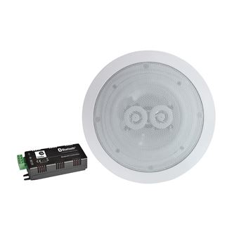 Haut-parleurs B425ABL + B404A 120W plafond encastrable - Hifi amplifiée Smartphone Google Home Bluetooth Amazon - 1