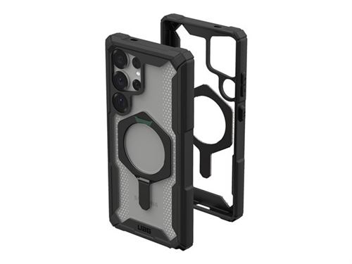 UAG Plasma XTE - Coque de protection pour téléphone portable - compatibilité avec MagSafe - polyuréthanne thermoplastique (TPU) - noir/clair - pour Samsung Galaxy S25 Ultra