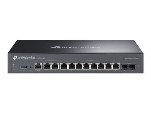 Tp-Link Omada Er7412-M2 V1 - Routeur Commutateur 12 Ports - 1Gbe, 2.5Gbe - Ports Wan : 12 - Montable Sur Rack