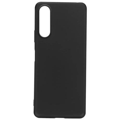 Coque pour Sony Xperia 10 IV Résistante Silicone Gel Flexible Fine Légère Avizar Noir